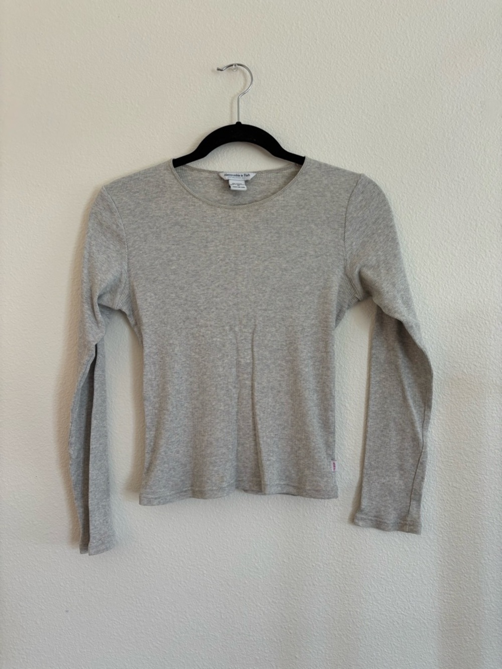 vintage Y2K Abercrombie & Fitch ribbed long-sleeve size medium